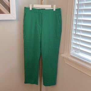Zara Green Straight Leg Pants